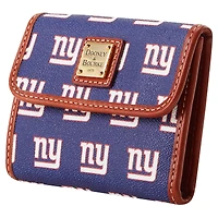 Dooney & Bourke New York Giants Portefeuille à rabat pour cartes de crédit