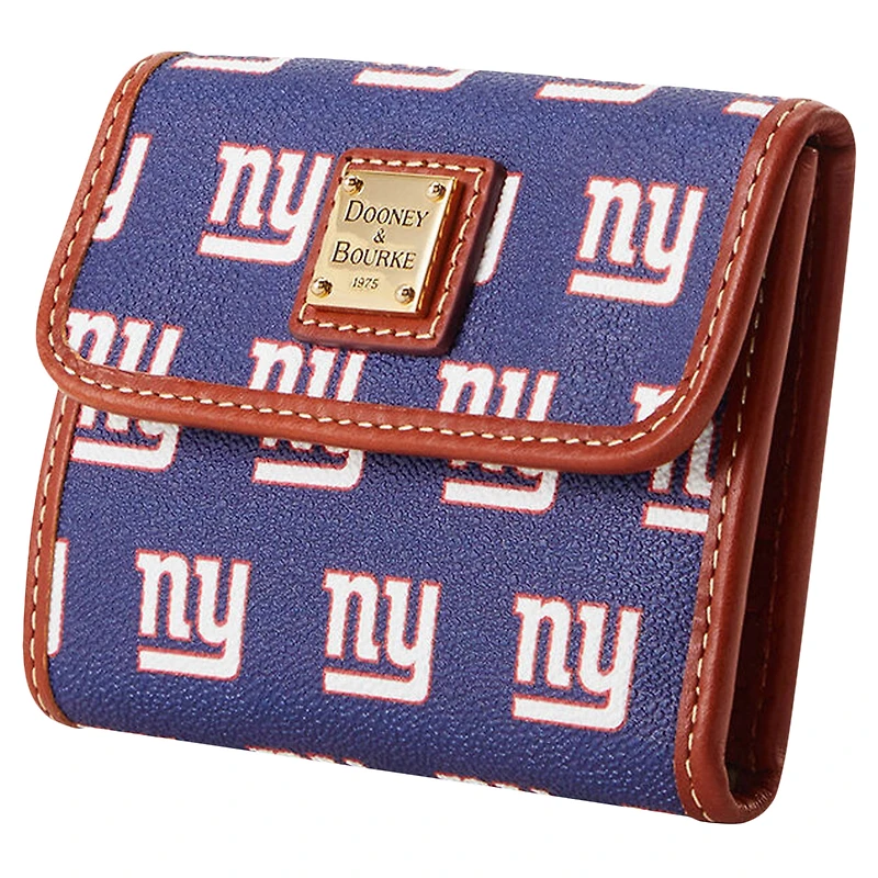 Dooney & Bourke New York Giants Portefeuille à rabat pour cartes de crédit