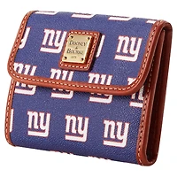 Dooney & Bourke New York Giants Portefeuille à rabat pour cartes de crédit