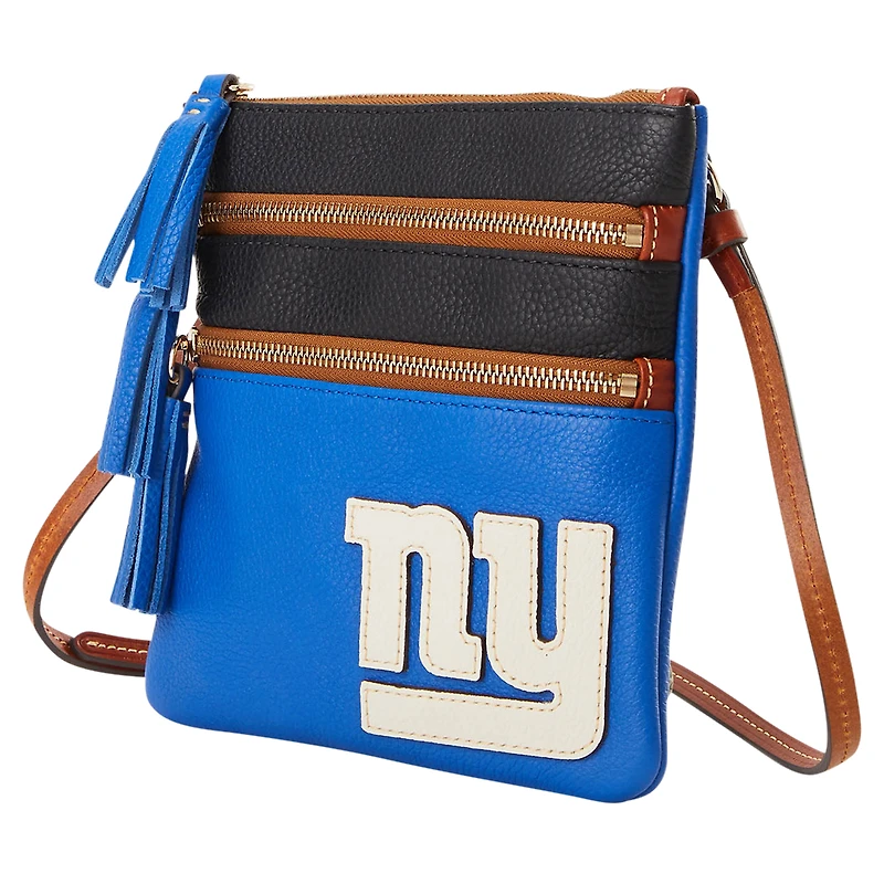 Dooney & Bourke New York Giants Infield Triple Zip Crossbody Purse