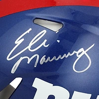 V106832 Giants Mario Manningham et Eli Manning New York Giants Casque Riddell Speed ​​authentique dédicacé avec inscription « SB XLVI Champs » Mario Manningham, Eli Manning CASQUE AUT PRO 45824 AUTEQPHEL PHLTMA0666 #14