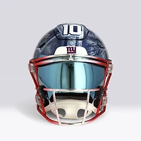 Eli Manning New York Giants Autographed Riddell Speed Flex Authentic Helmet - Art by Art Cabal