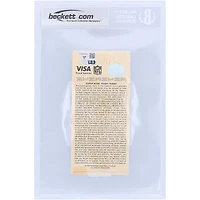 Billet authentifié 9/10 des New York Giants signé Eli Manning pour le Super Bowl XLII, daté du 3 février 2008 et portant l'inscription « SB XLII MVP » et vu par des fans de Beckett.