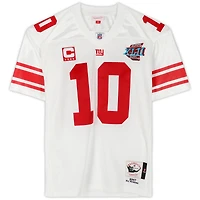 Eli Manning New York Giants Autographed Super Bowl XLII White Mitchell & Ness Authentic Jersey