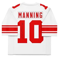 Eli Manning New York Giants Autographed Super Bowl XLII White Mitchell & Ness Authentic Jersey