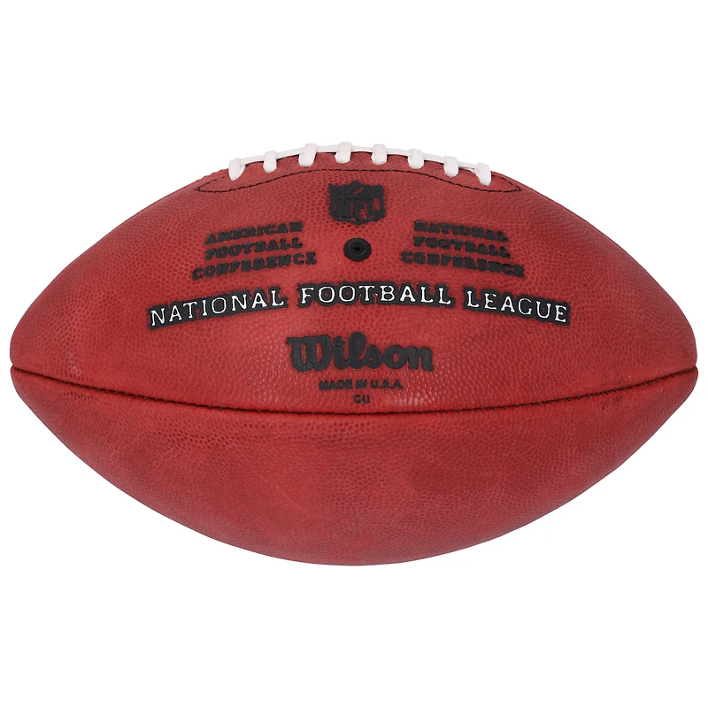 Ballon de football Wilson Duke en couleur autographié par Eli Manning, Phil Simms et Otis Anderson des Giants de New York
