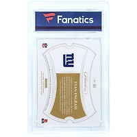Carte de recrue autographiée d'Evan Engram (New York Giants) 2017 Panini Flawless Sapphire n° 145, n° 12/15