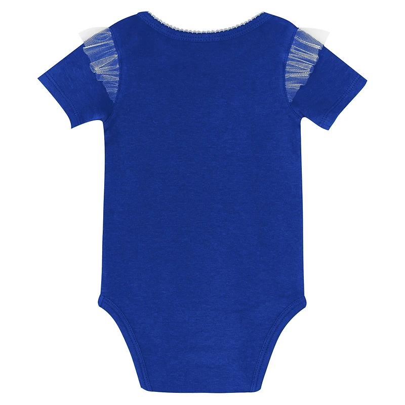 Girls Infant Outerstuff New York Giants My Team Rocks Bodysuit and Skirt Set
