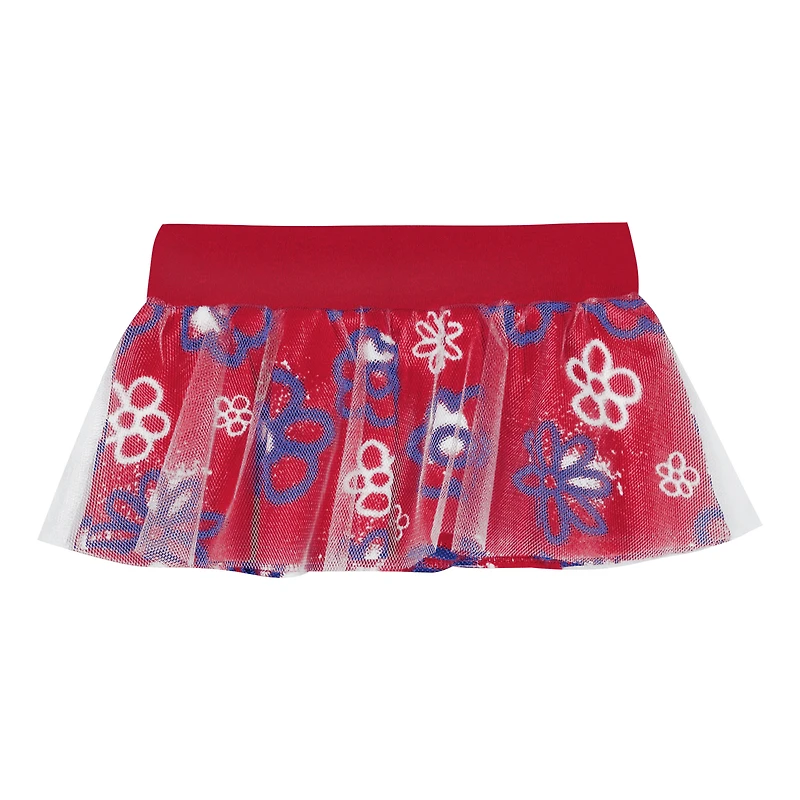 Girls Infant Outerstuff New York Giants My Team Rocks Bodysuit and Skirt Set