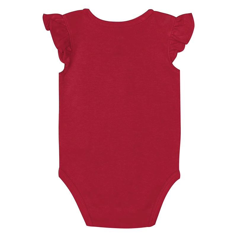 Girls Newborn & Infant Outerstuff New York Giants The Sunshine Two-Piece Bodysuit Set