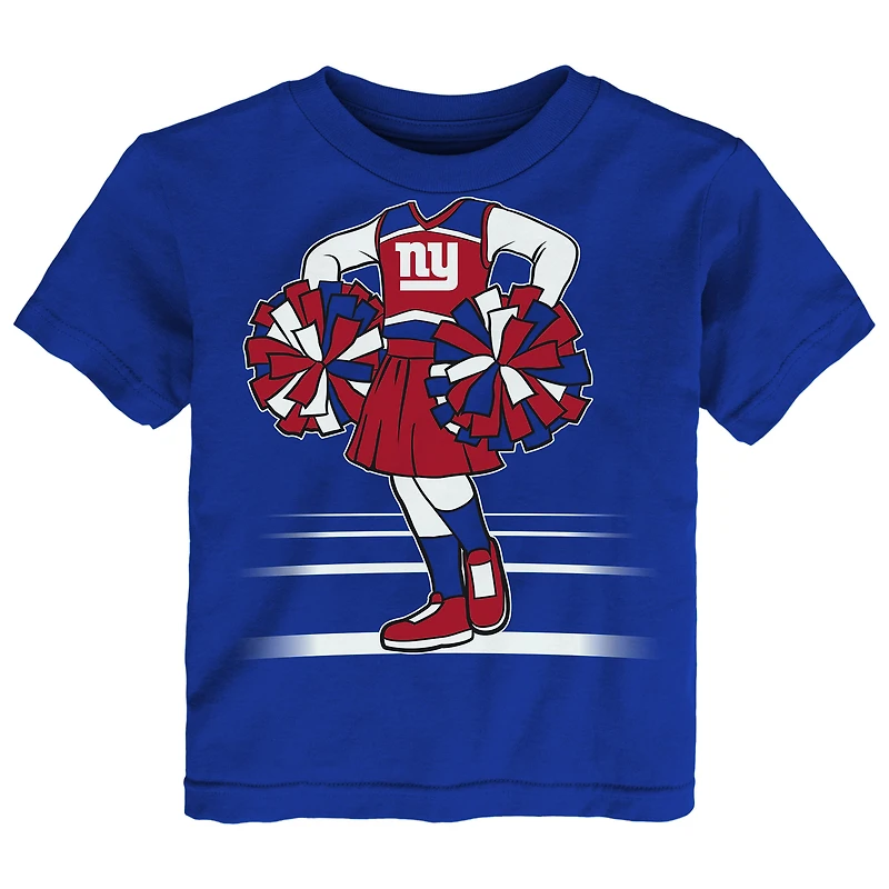 T-shirt ajusté pour fille Outerstuff Royal New York Giants