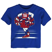T-shirt ajusté pour fille Outerstuff Royal New York Giants