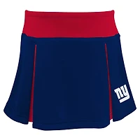 Ensemble de pom-pom girl deux pièces Royal New York Giants Spirit pour filles