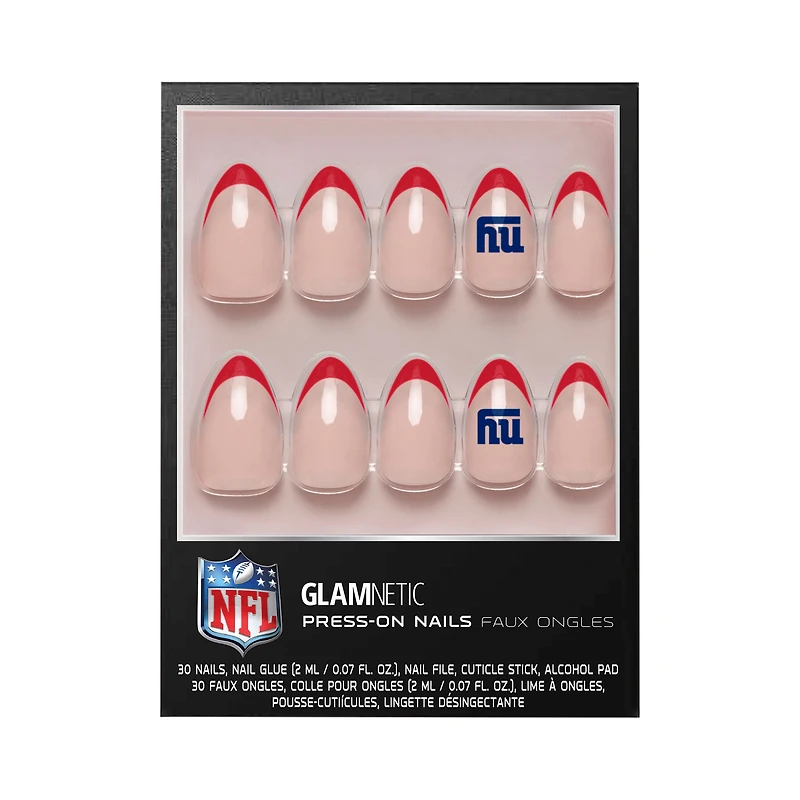 Glamnetic x Fanatics  New York Giants Nail Kit