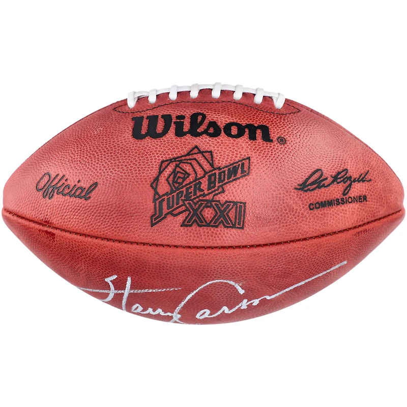 Harry Carson New York Giants Autographed Superbowl XXI Pro Football