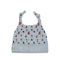 Bonnet en tricot à revers New Era New York Giants Critter gris chiné pour bébé