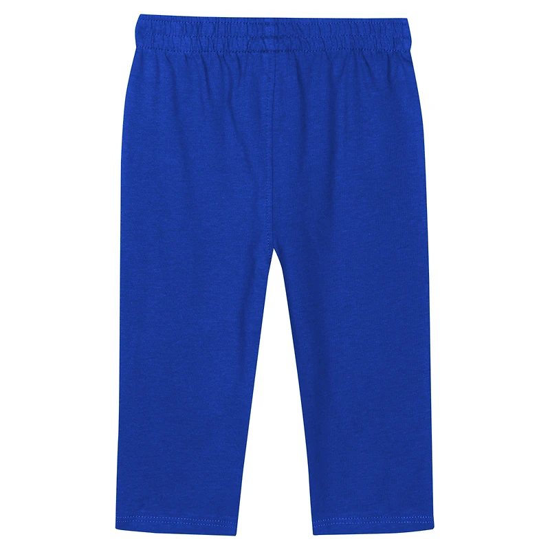 Ensemble body à manches longues et pantalon pour bébé Royal New York Giants Double Up