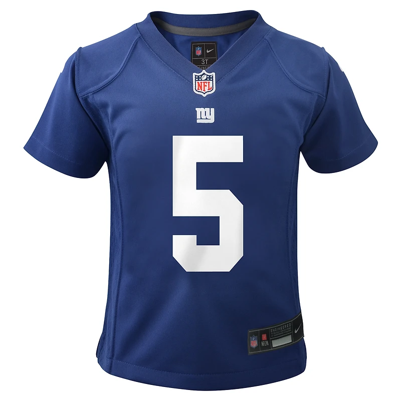 Infant Nike Kayvon Thibodeaux Royal New York Giants Team  Player Game Jersey