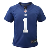 Infant Nike Malik Nabers Royal New York Giants Team  Player Game Jersey