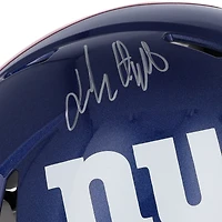 Casque authentique Riddell Speed ​​autographié par Jalin Hyatt New York Giants