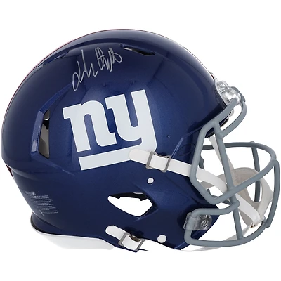 Jalin Hyatt New York Giants Autographed Riddell Speed Authentic Helmet