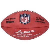 V106832 Giants Jaxson Dart New York Giants Ballon de football couleur autographié Duke avec plusieurs inscriptions - Édition limitée à 25 0 Jaxson Dart AUT FOOTBALL 45772 AUTBALFTB FTBLDA0101