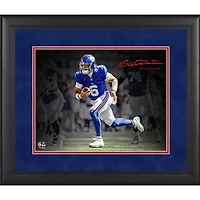 Jaxson Dart New York Giants Facsimile Signature Framed 11" x 14" Spotlight Photograph