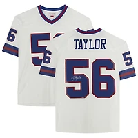 Lawrence Taylor New York Giants Autographed White Mitchell & Ness Legacy Jersey