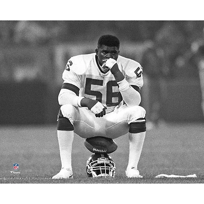 Photo non signée de Lawrence Taylor, joueur des Giants New York