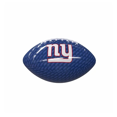 Ballon de football brillant en fibre de carbone de petite taille des Giants de New York