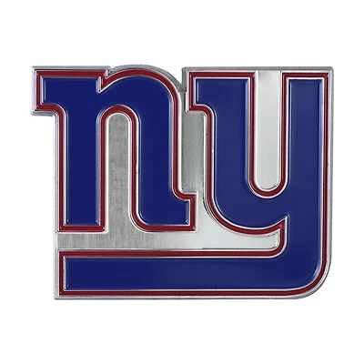 Logo Brands  New York Giants Embossed Color Auto Emblem