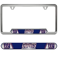 Logo Brands  New York Giants Embossed License Plate Frame