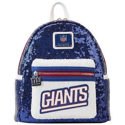 Loungefly New York Giants Mini sac à dos à sequins