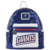 Loungefly New York Giants Mini sac à dos à sequins