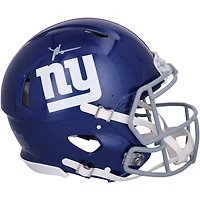 Malik Nabers New York Giants Autographed Riddell Speed Authentic Helmet