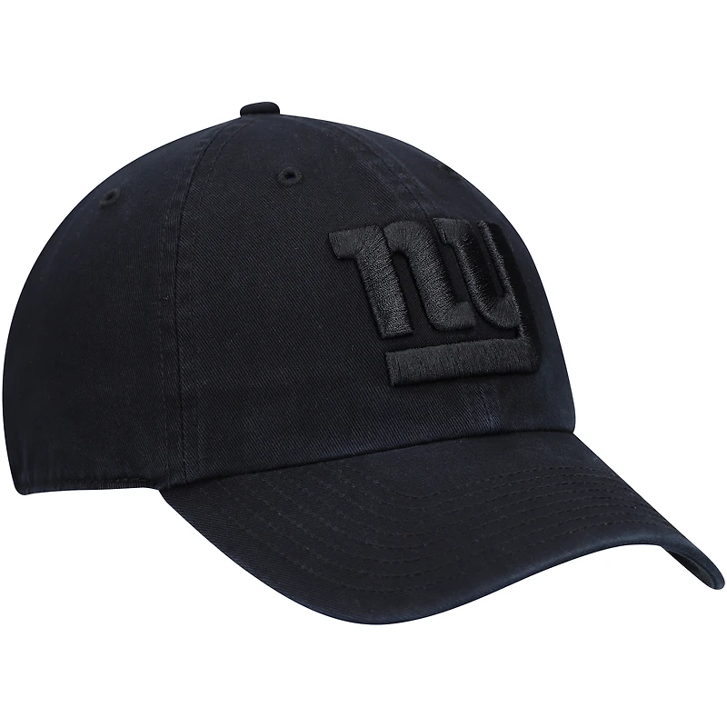 Casquette ajustable '47 Black New York Giants Team Tonal Clean Up pour homme