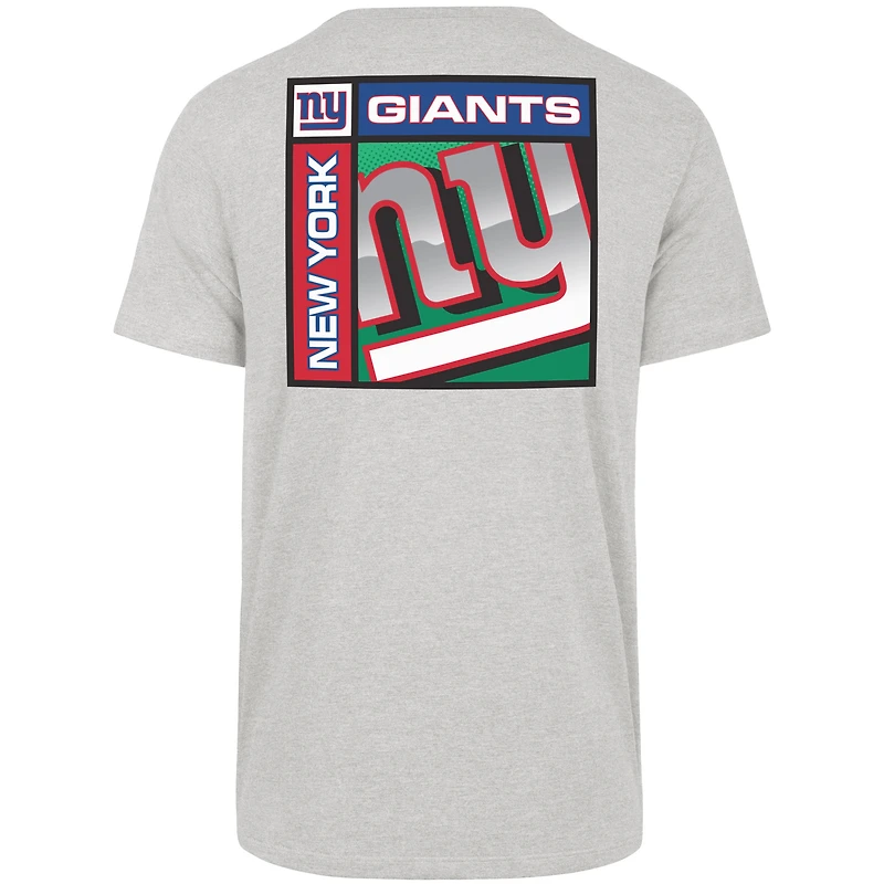 T-shirt Franklin gris chromé des Giants de New York pour homme, modèle 47