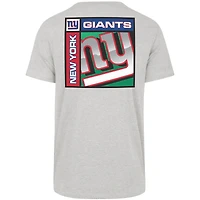 T-shirt Franklin gris chromé des Giants de New York pour homme, modèle 47