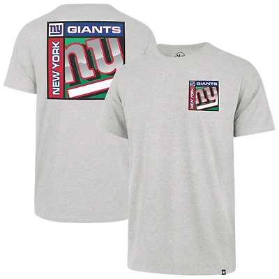 T-shirt Franklin gris chromé des Giants de New York pour homme, modèle 47