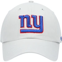 Men's '47 Gray New York Giants Team Clean Up Adjustable Hat