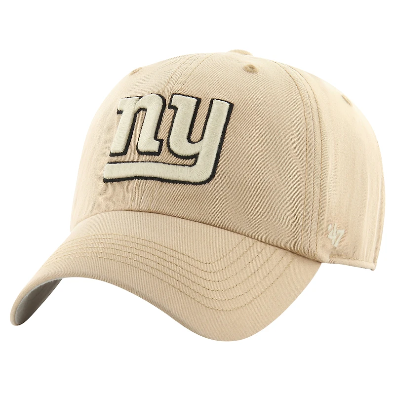 Casquette ajustée décontractée pour hommes '47 kaki New York Giants Dusted Franchise