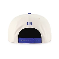 Men's '47  Natural New York Giants Payson Captain Adjustable Hat