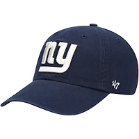 Men's '47 Navy New York Giants Clean Up Adjustable Hat