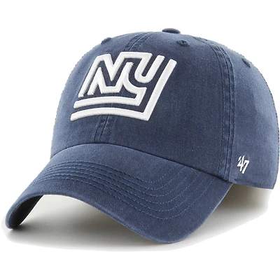 Men's '47 Navy New York Giants Gridiron Classics Franchise Fitted Hat