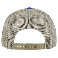 Men's '47 Royal/Natural New York Giants Campscape Relaxed Trucker Adjustable Hat