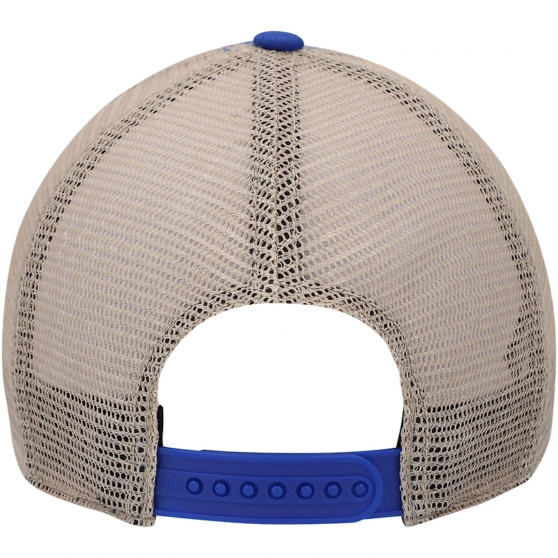 Casquette Snapback Clean Up '47 Royal/Natural New York Giants Trawler Trucker pour hommes