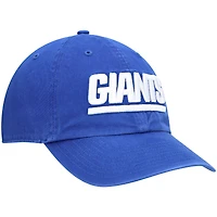 Casquette réglable '47 Royal New York Giants Clean Up Script pour homme