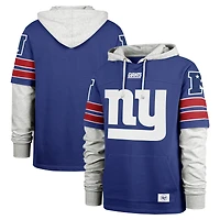 Sweat à capuche Double Header Blitz Cornerback '47 Royal New York Giants pour hommes