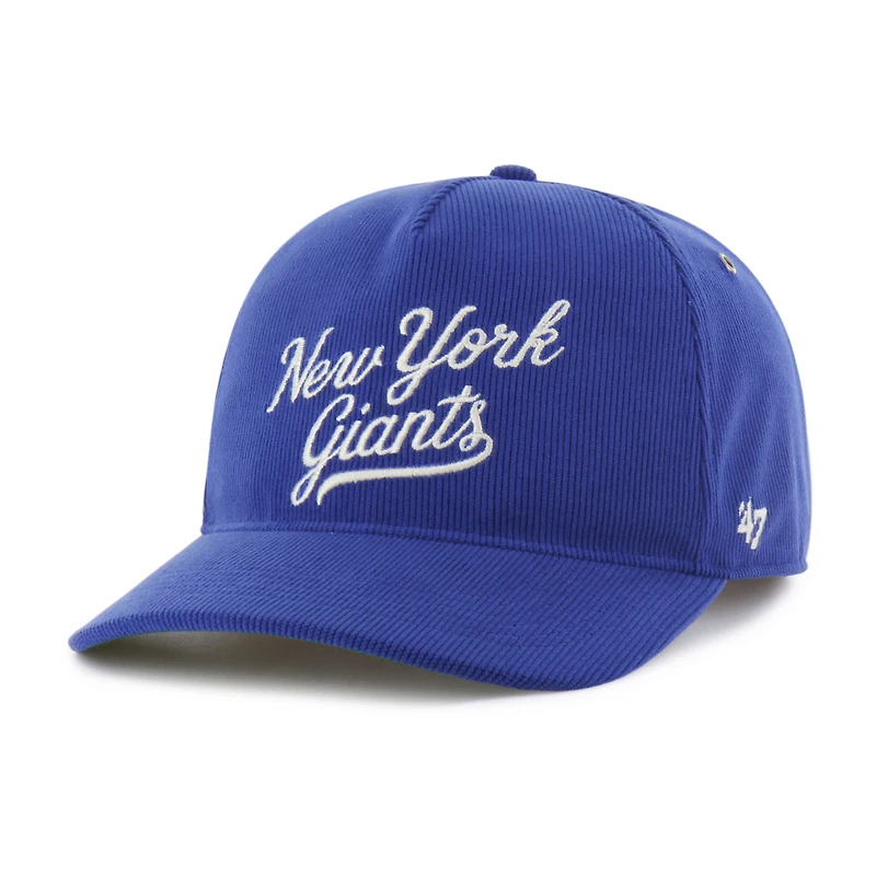 Men's '47  Royal New York Giants Golden Age Corduroy Hitch Adjustable Hat