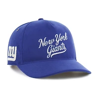 Casquette ajustable en velours côtelé Golden Age des New York Giants '47 Royal pour homme
